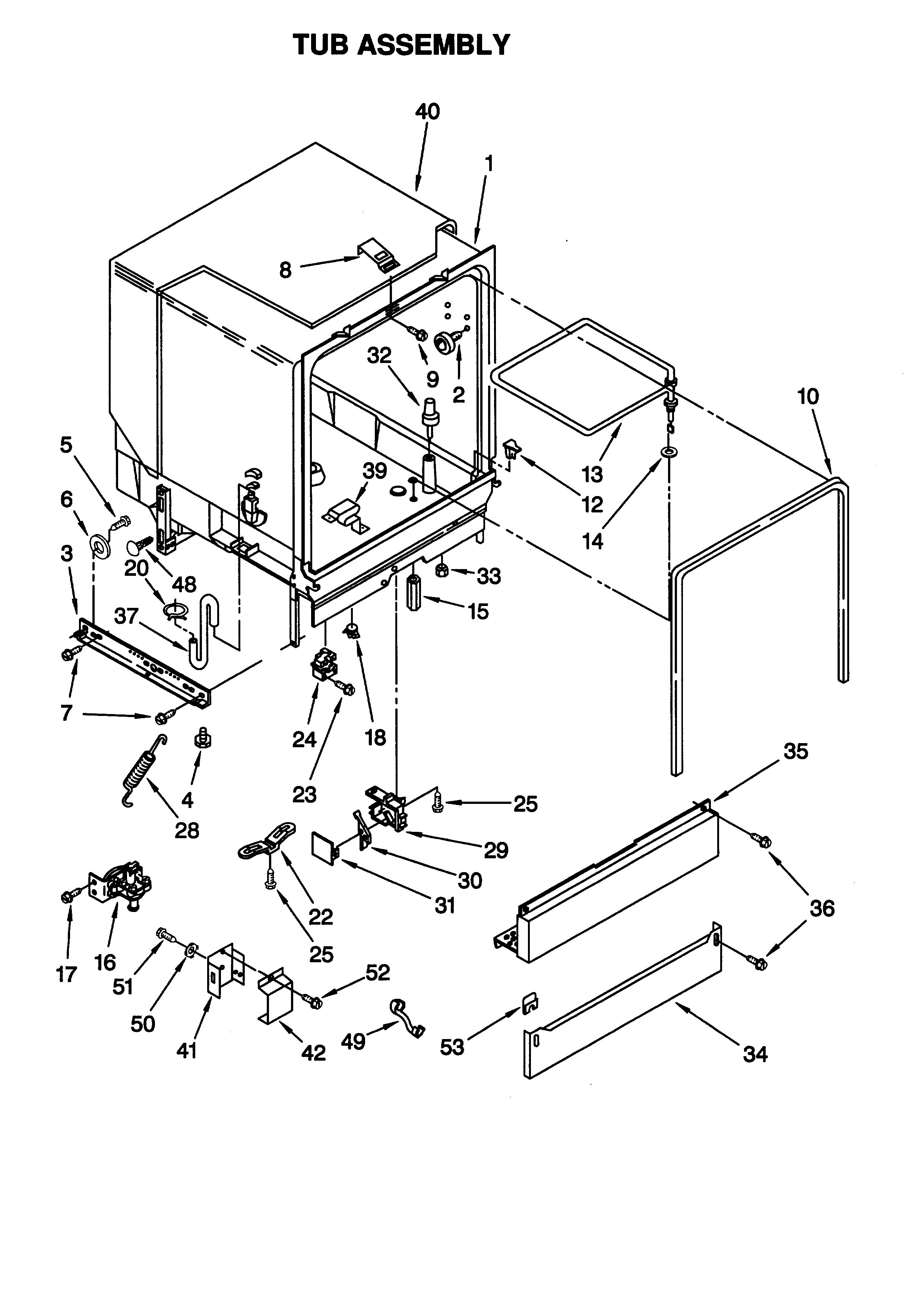 Tub assembly