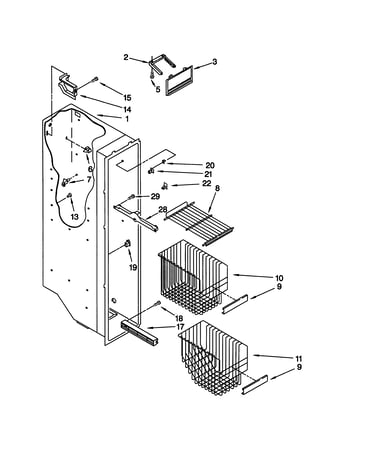 Freezer liner