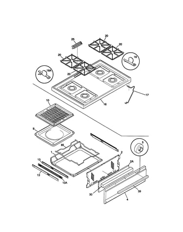 Top/drawer