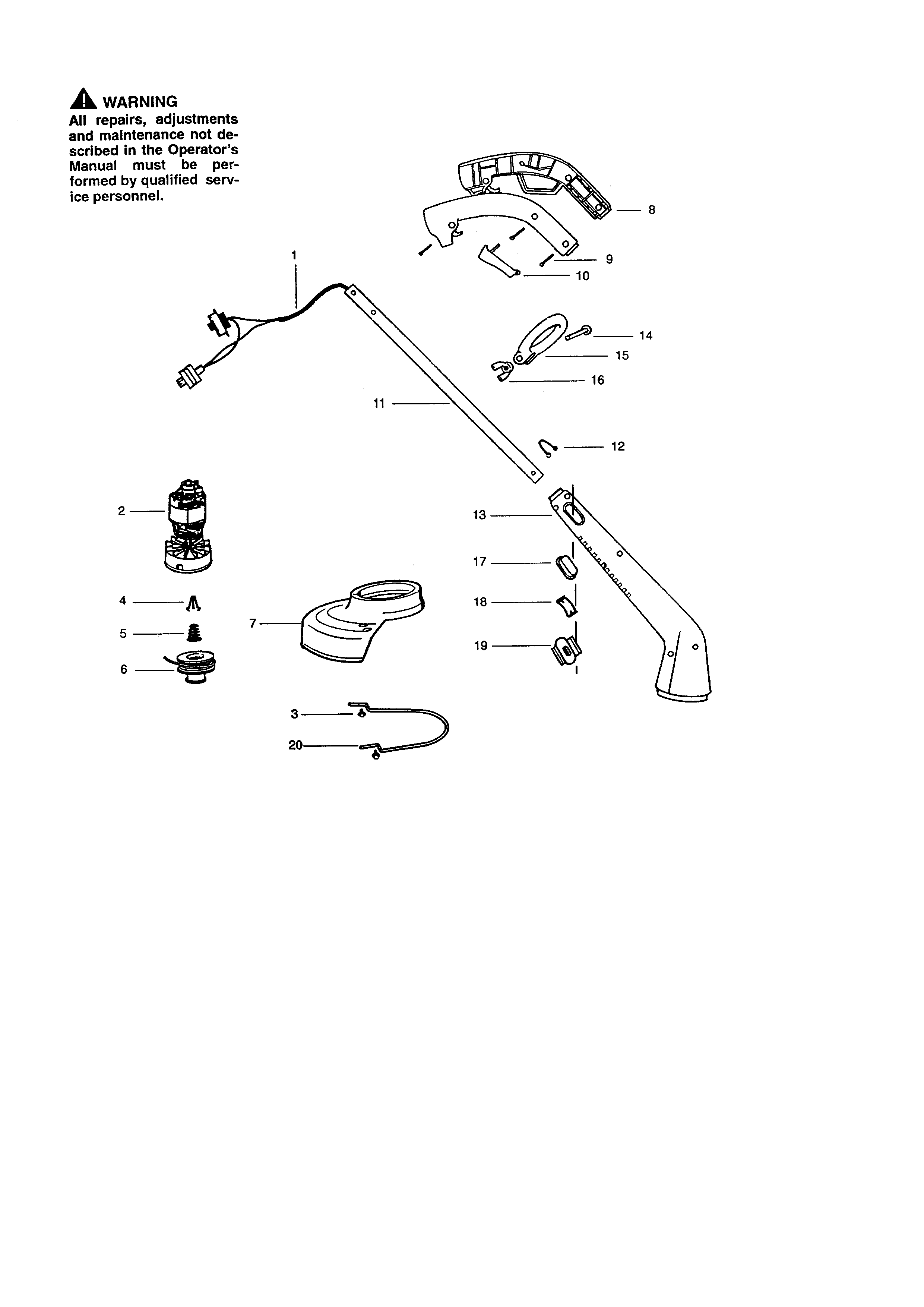 REPAIR PARTS