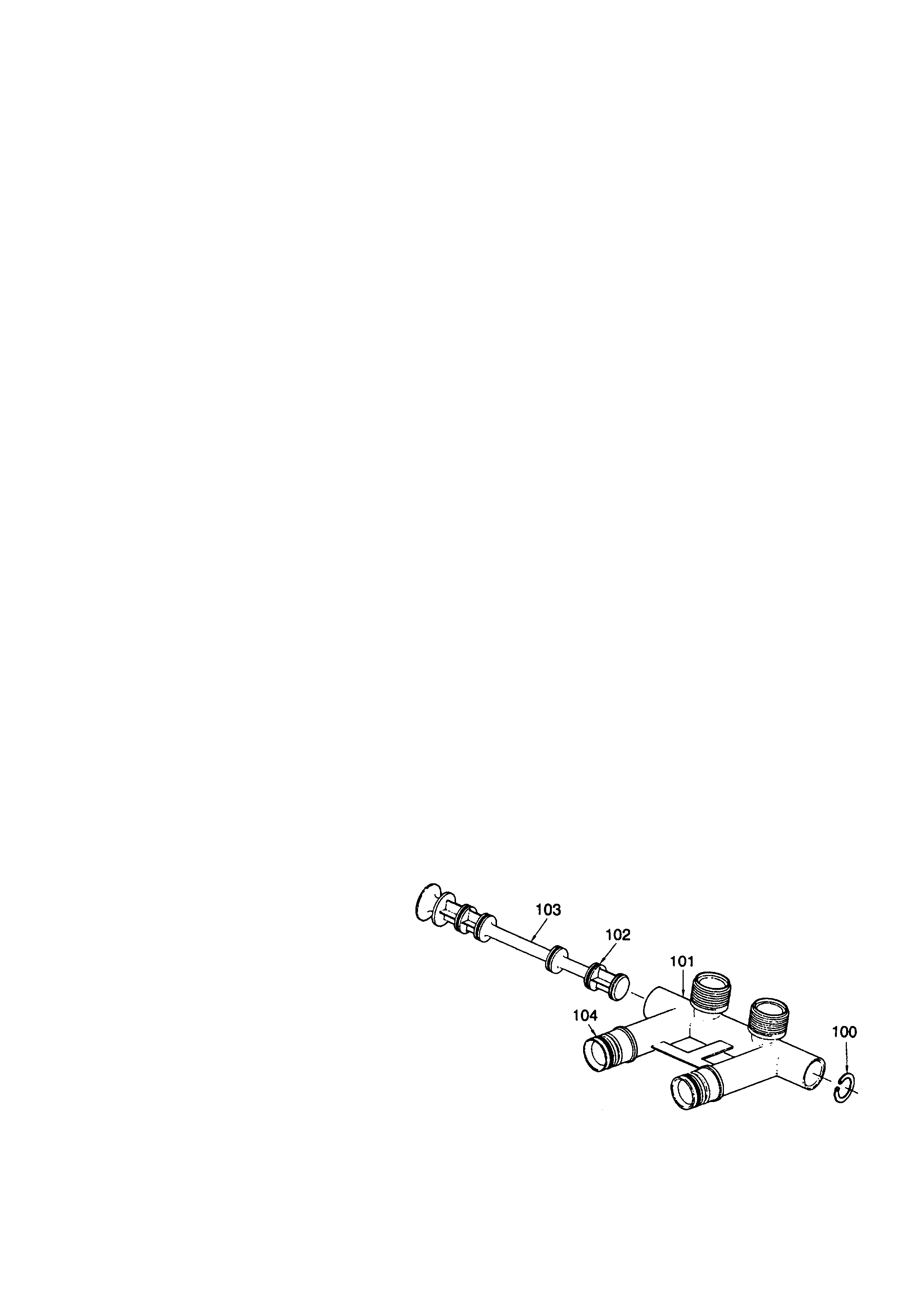 Bypass installation valve