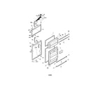 Kenmore 25338627894 door diagram