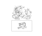 Kenmore 38518630890 front cover diagram