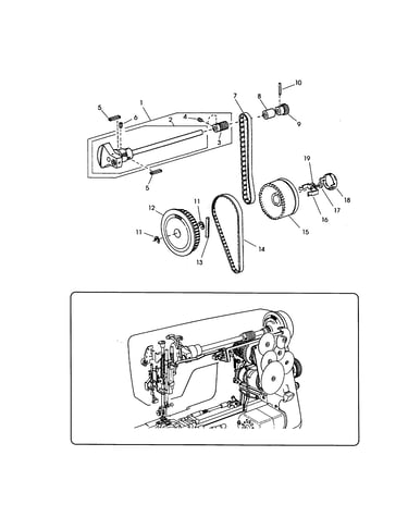 Upper shaft compartment
