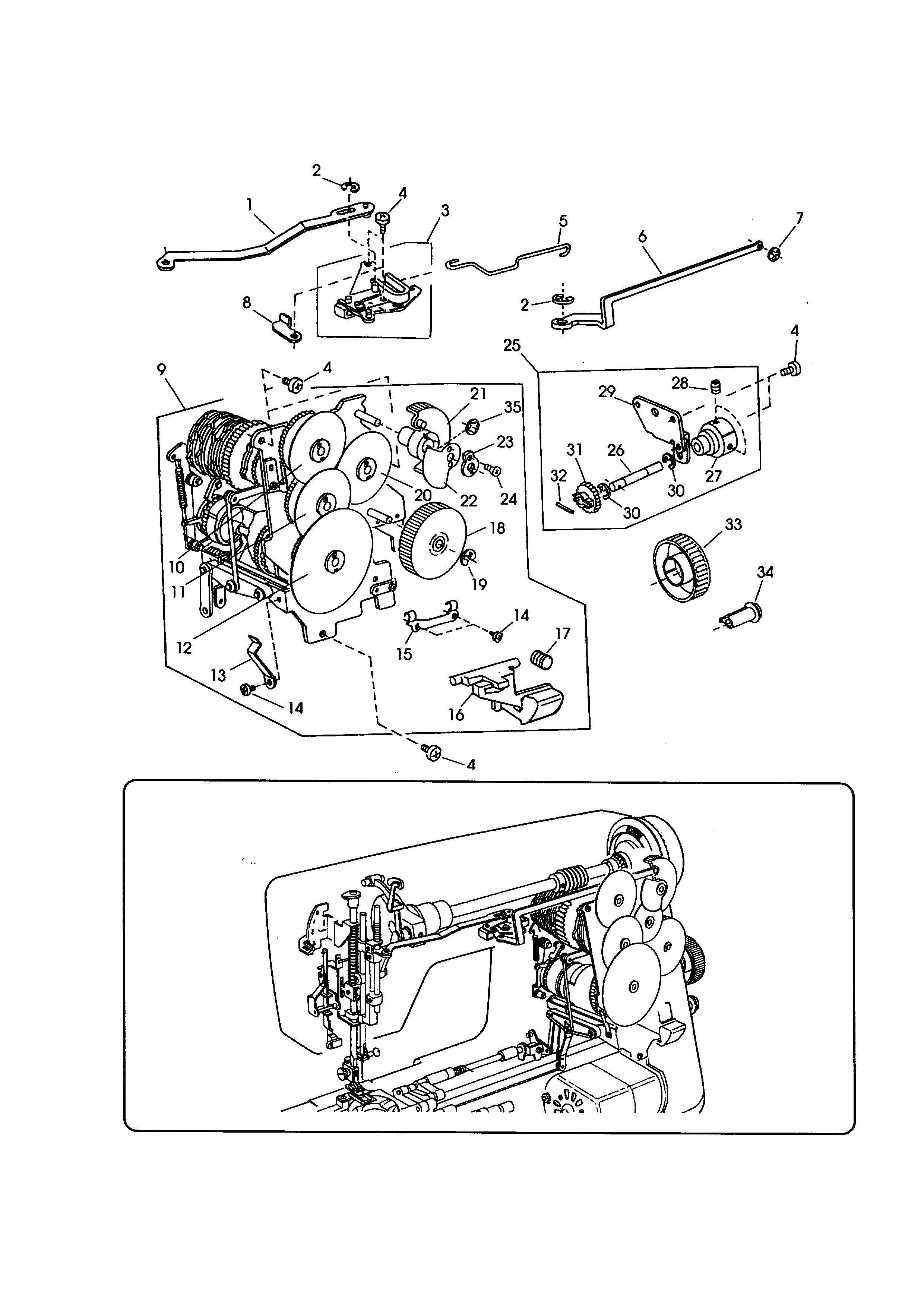 Cam block unit