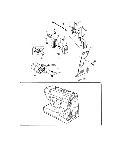 Set screw and motor