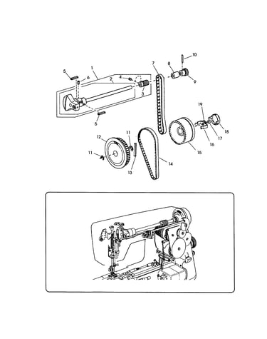 Upper shaft