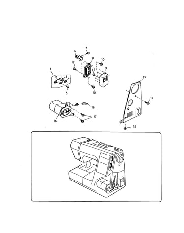 Idler unit and motor