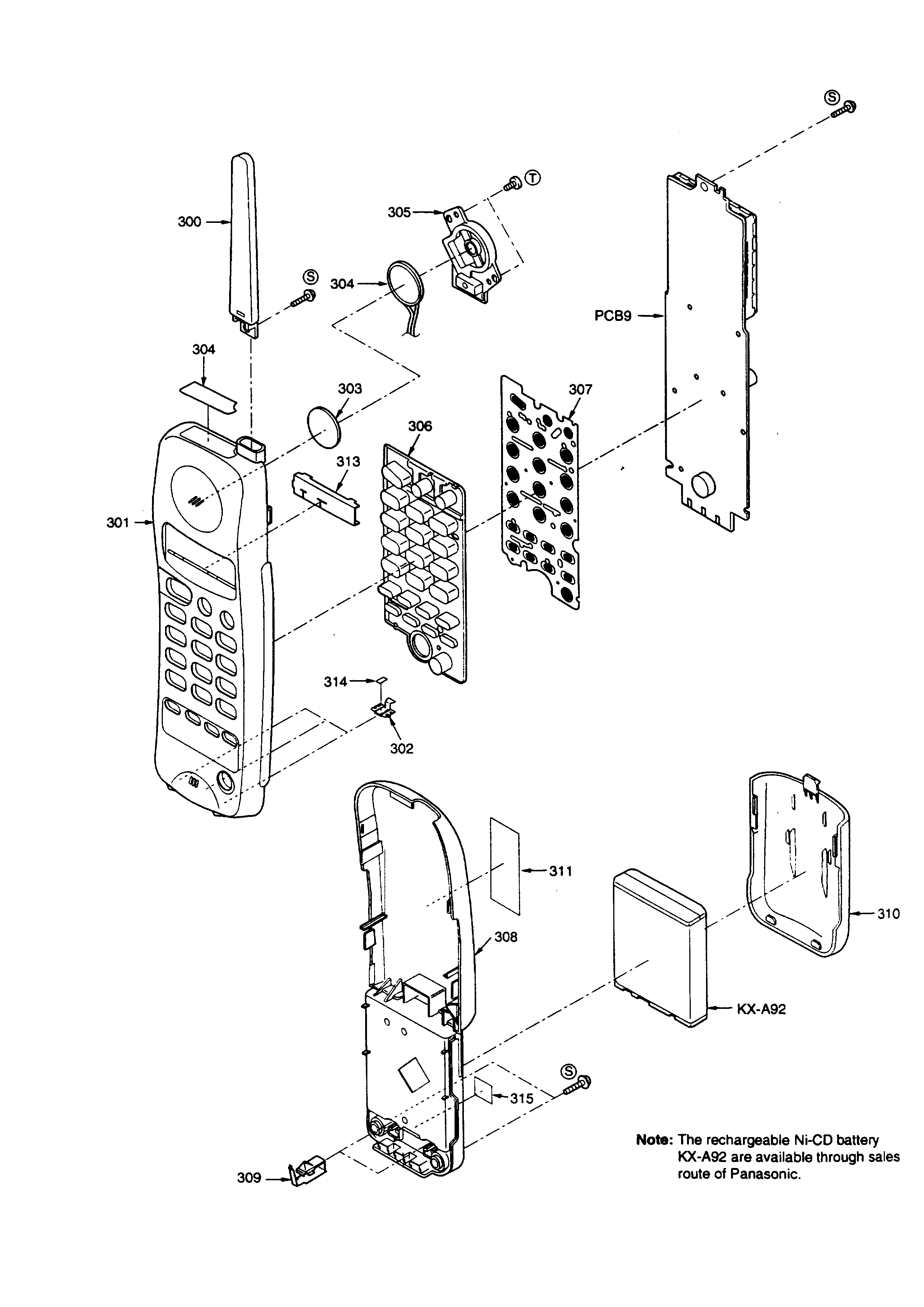 Portable handset