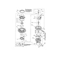 Kenmore 110773882 pump and motor diagram