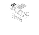 Kenmore 66575776891 drawer and broiler diagram