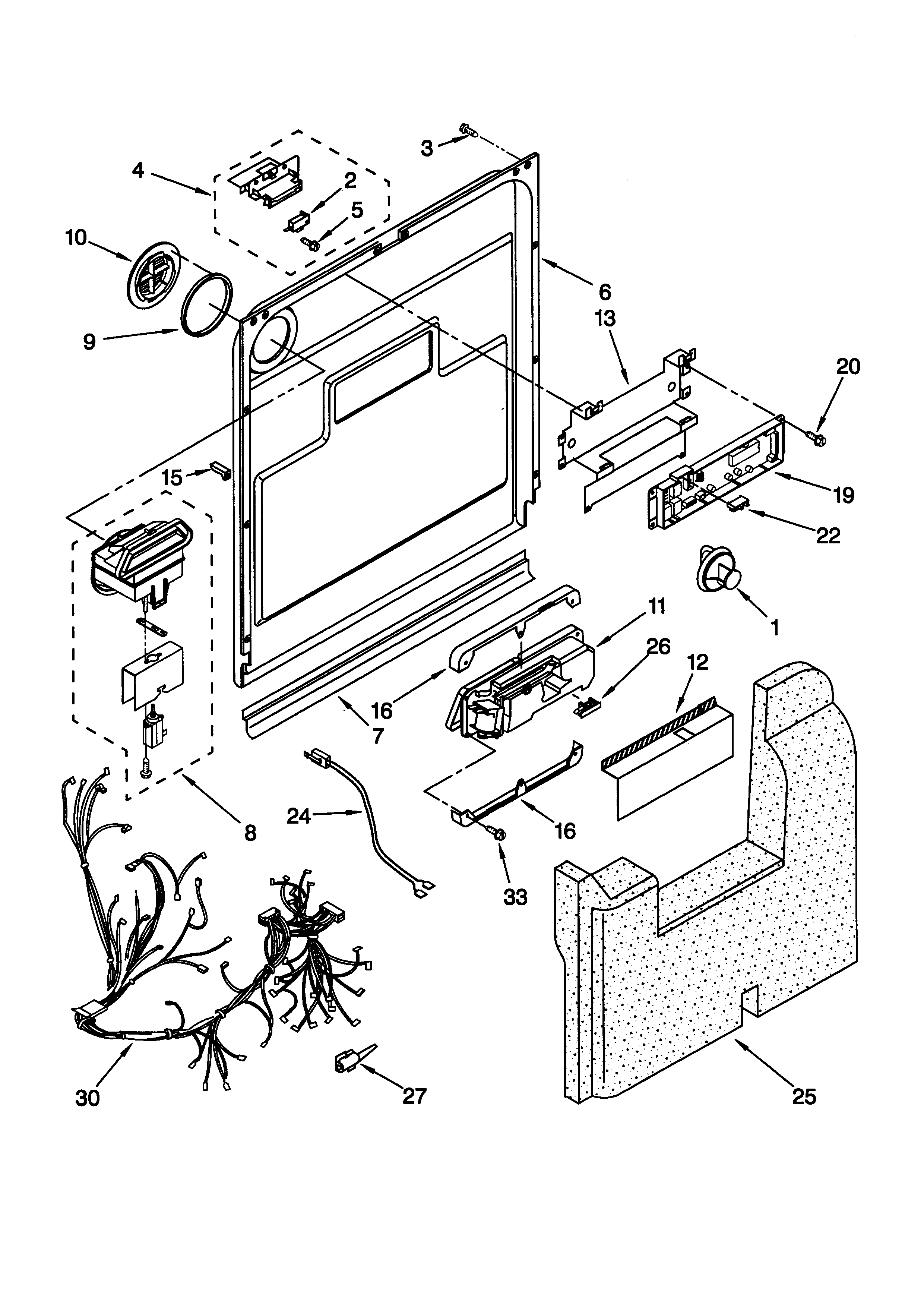 DOOR AND LATCH