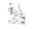 Kenmore 11638612891 dust compartment/motor diagram