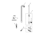 Kenmore 11638612891 hose and attachment diagram