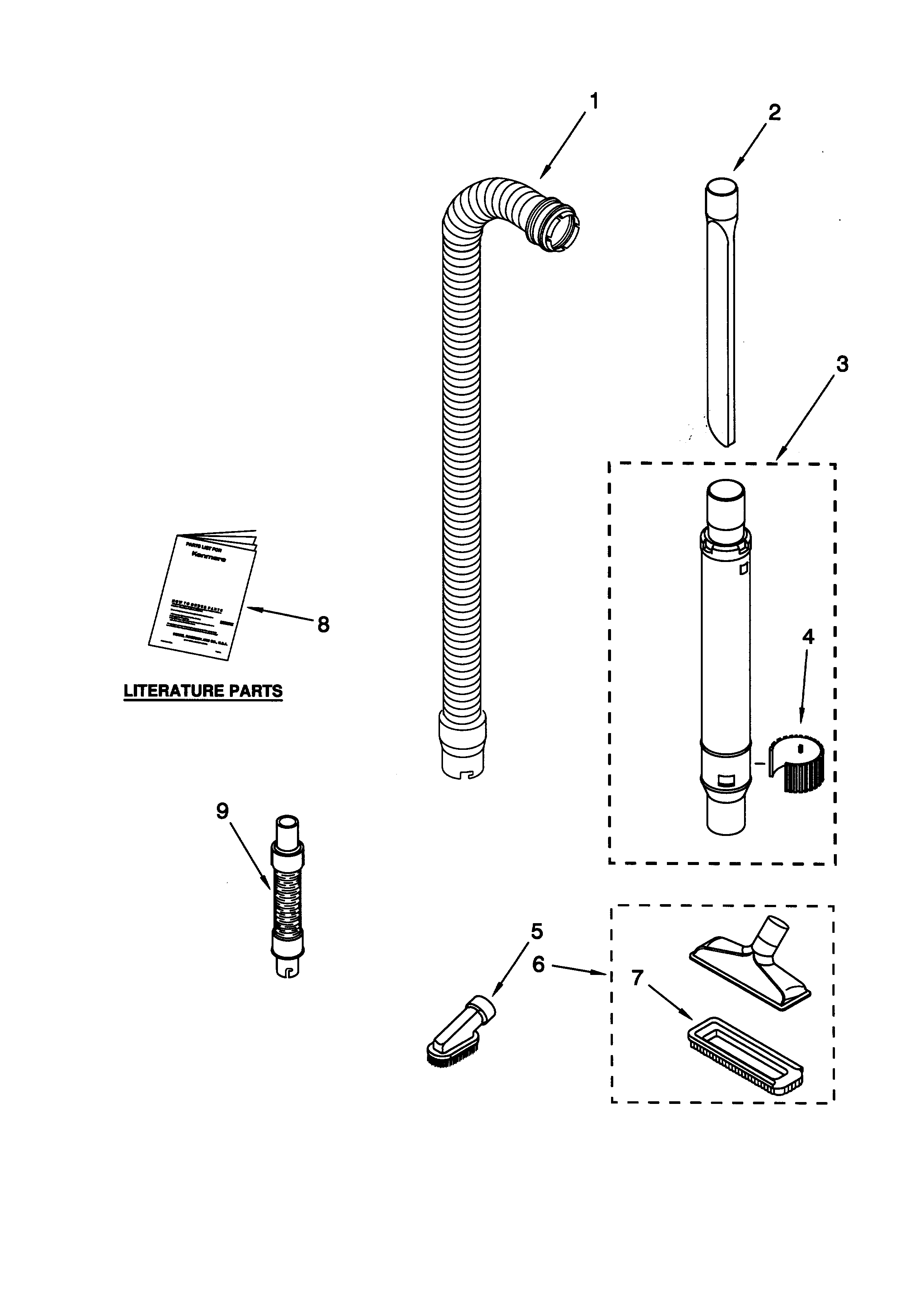 HOSE AND ATTACHMENT