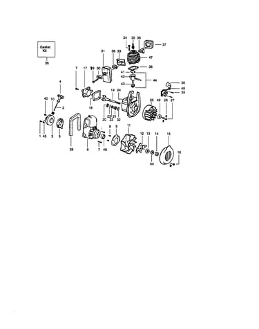 Crankcase assembly