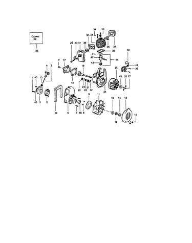 Crankcase assembly