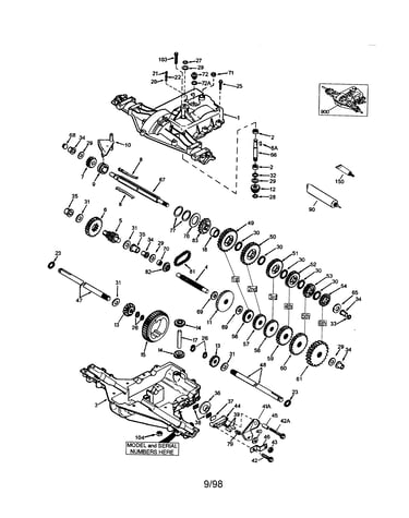 Peerless transaxle 930-057b