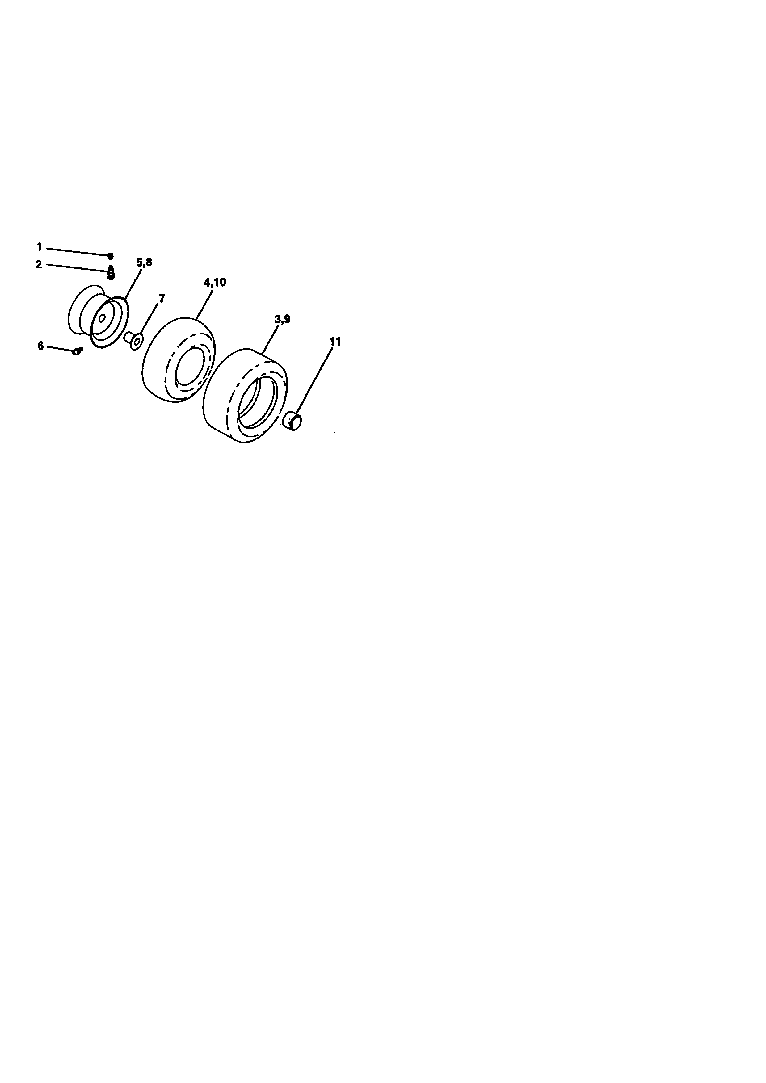 Wheels and tires