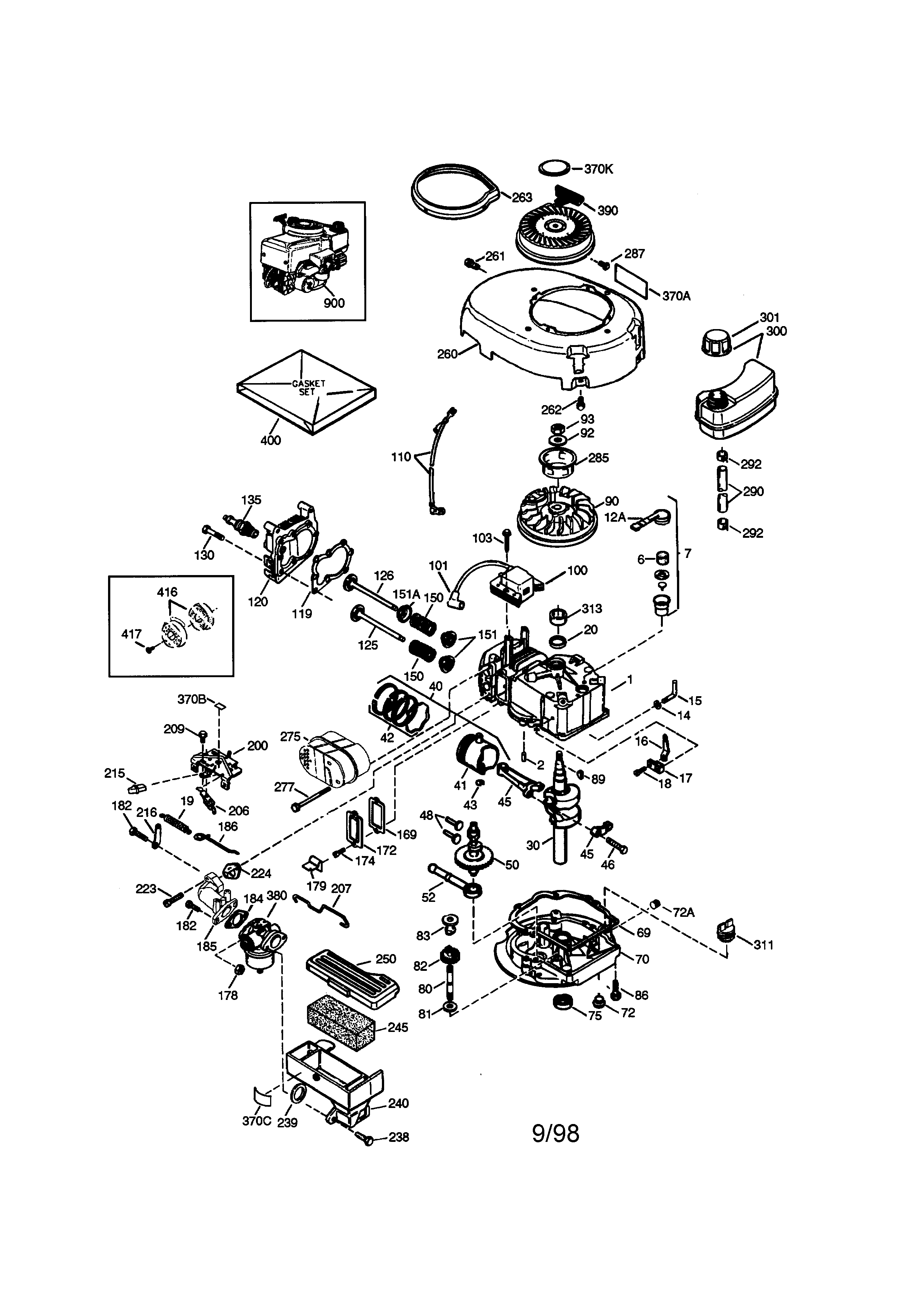 4-cycle engine