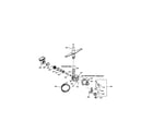 Kenmore 36315165790 motor-pump mechanism diagram