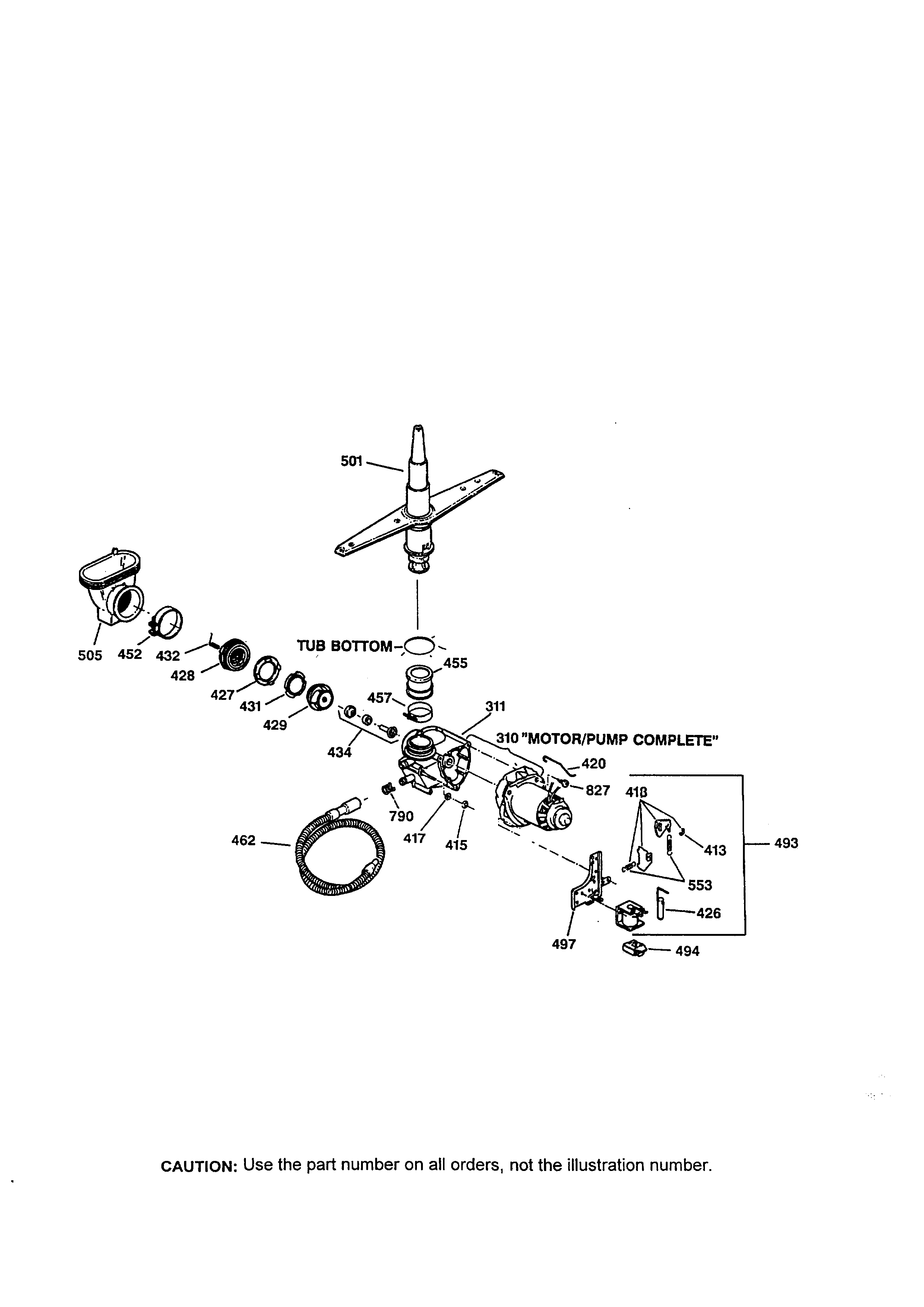 Motor-pump mechanism
