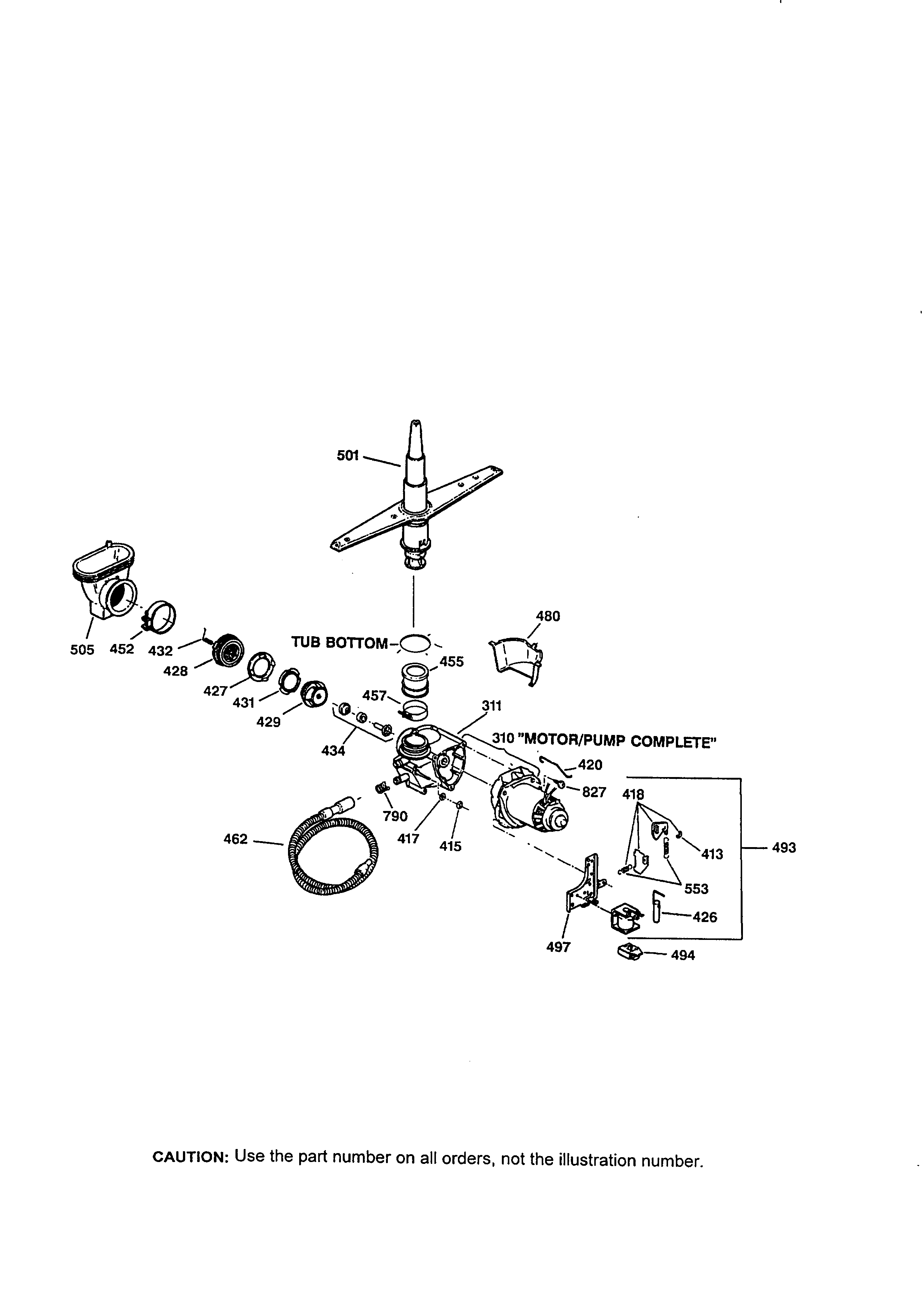 Motor-pump mechanism