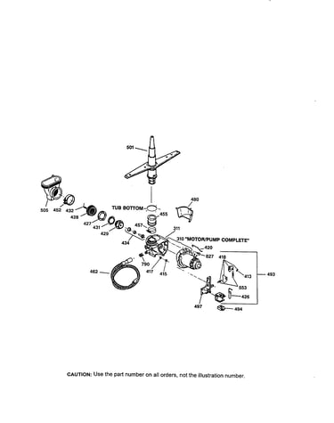 Motor-pump mechanism