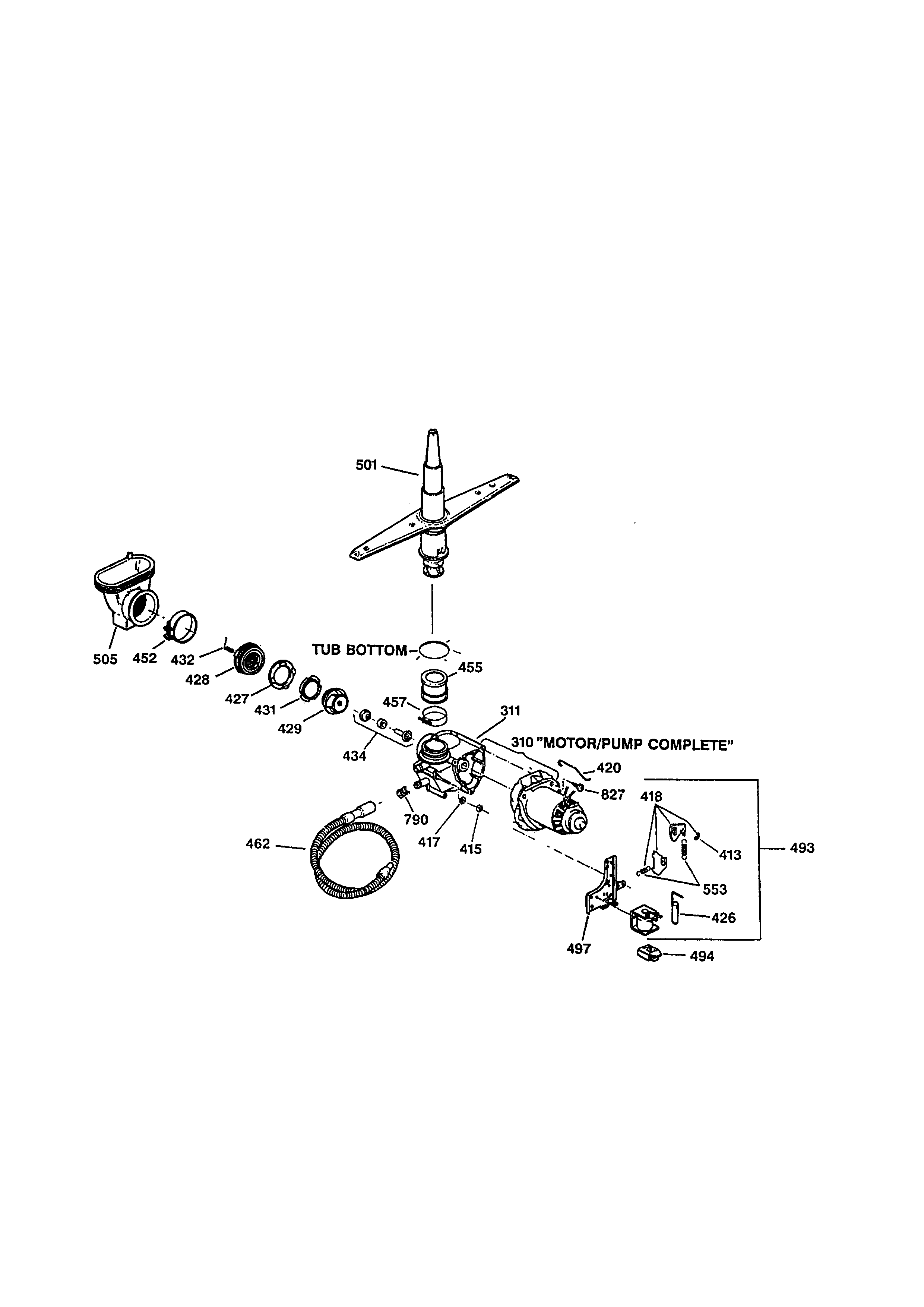 MOTOR-PUMP MECHANISM