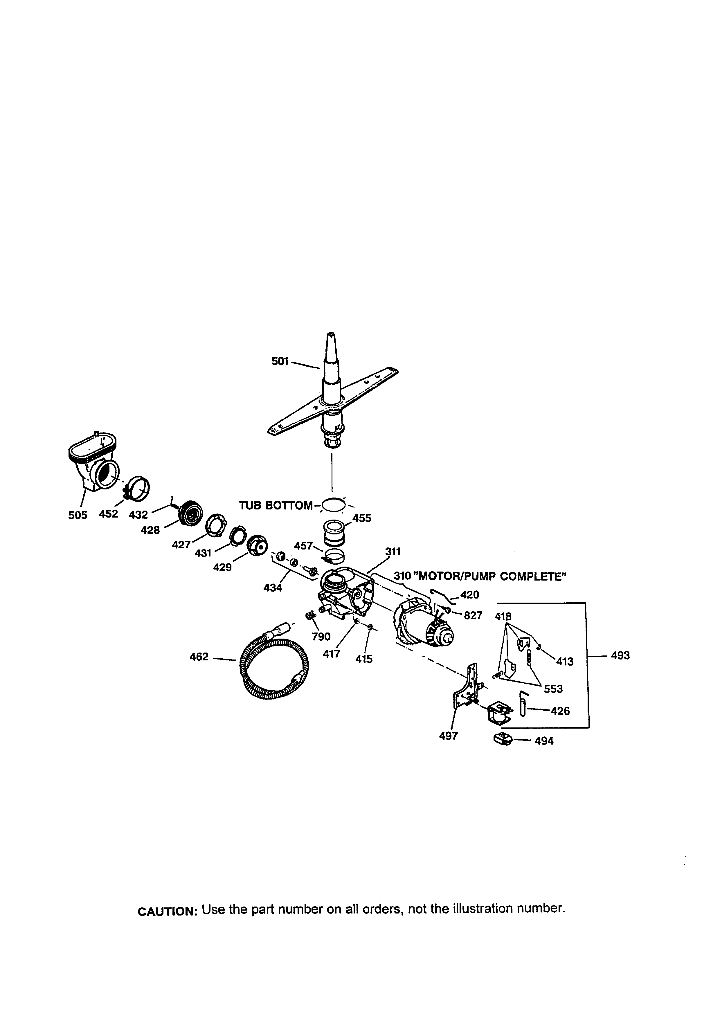 Motor-pump mechanism