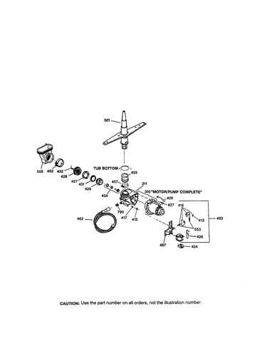 Motor-pump mechanism