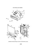 Escutcheon and door assembly