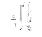 Kenmore 11638812891 hose and attachment diagram