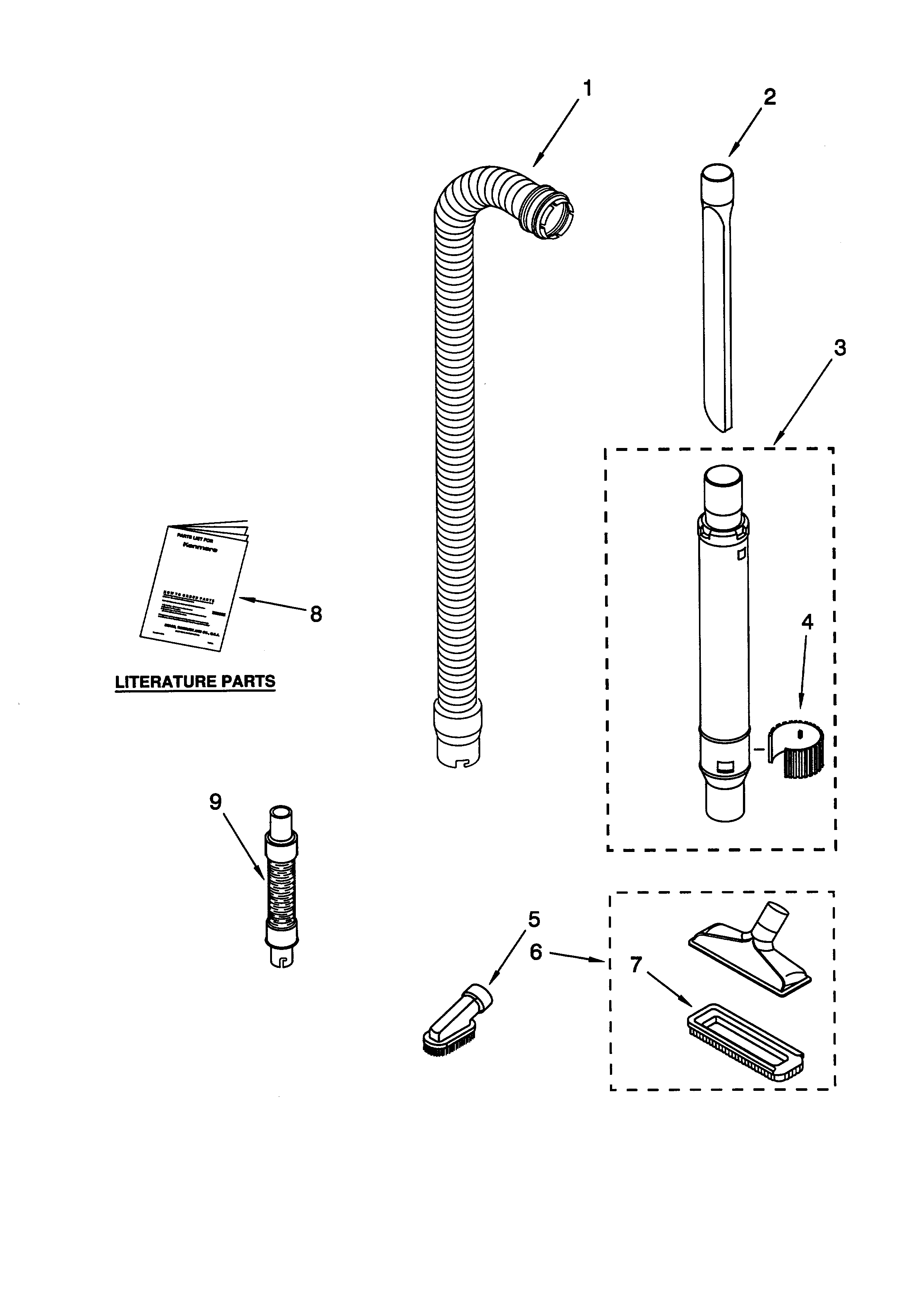 Hose and attachment