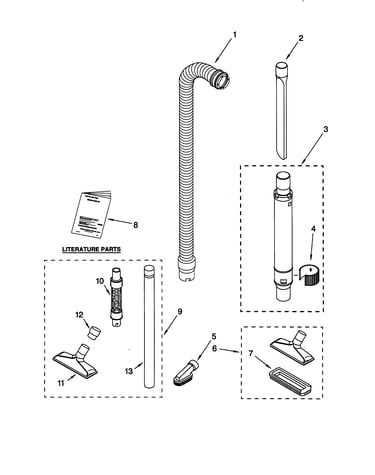 Hose and attachment