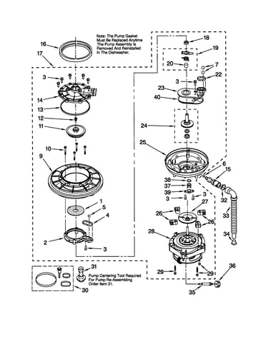 Pump and motor