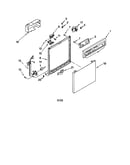 Frame and console