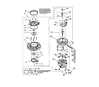 Whirlpool GU940SCGB0 pump and motor diagram