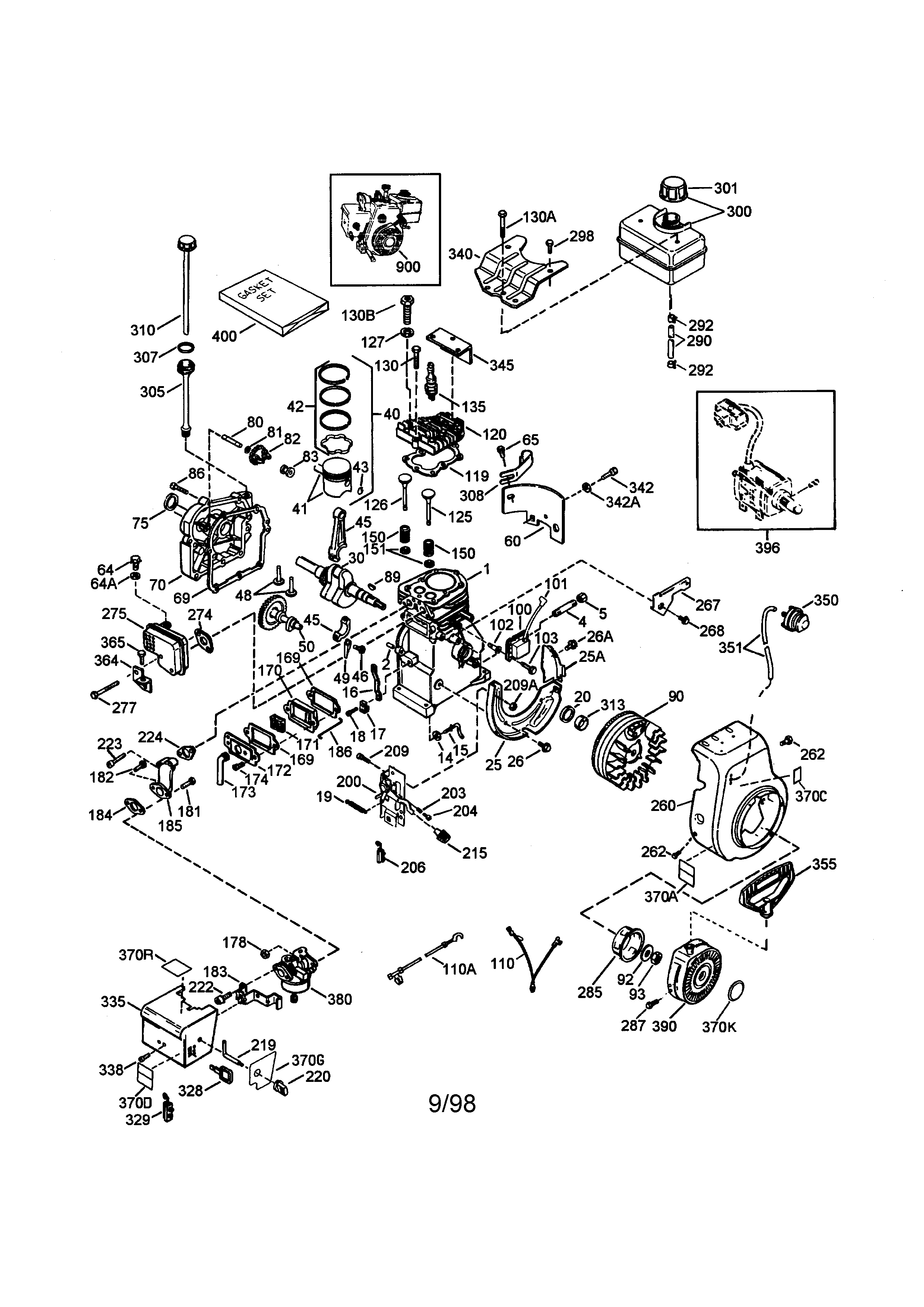 4 cycle engine 143.995005