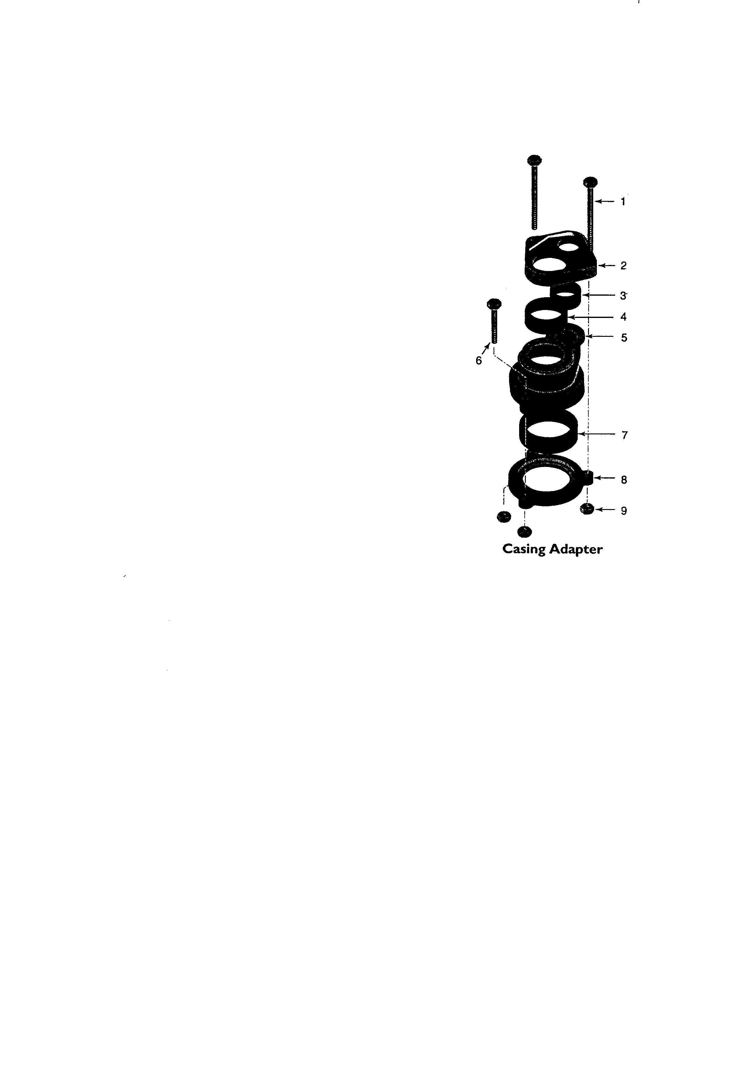 Casing adapter