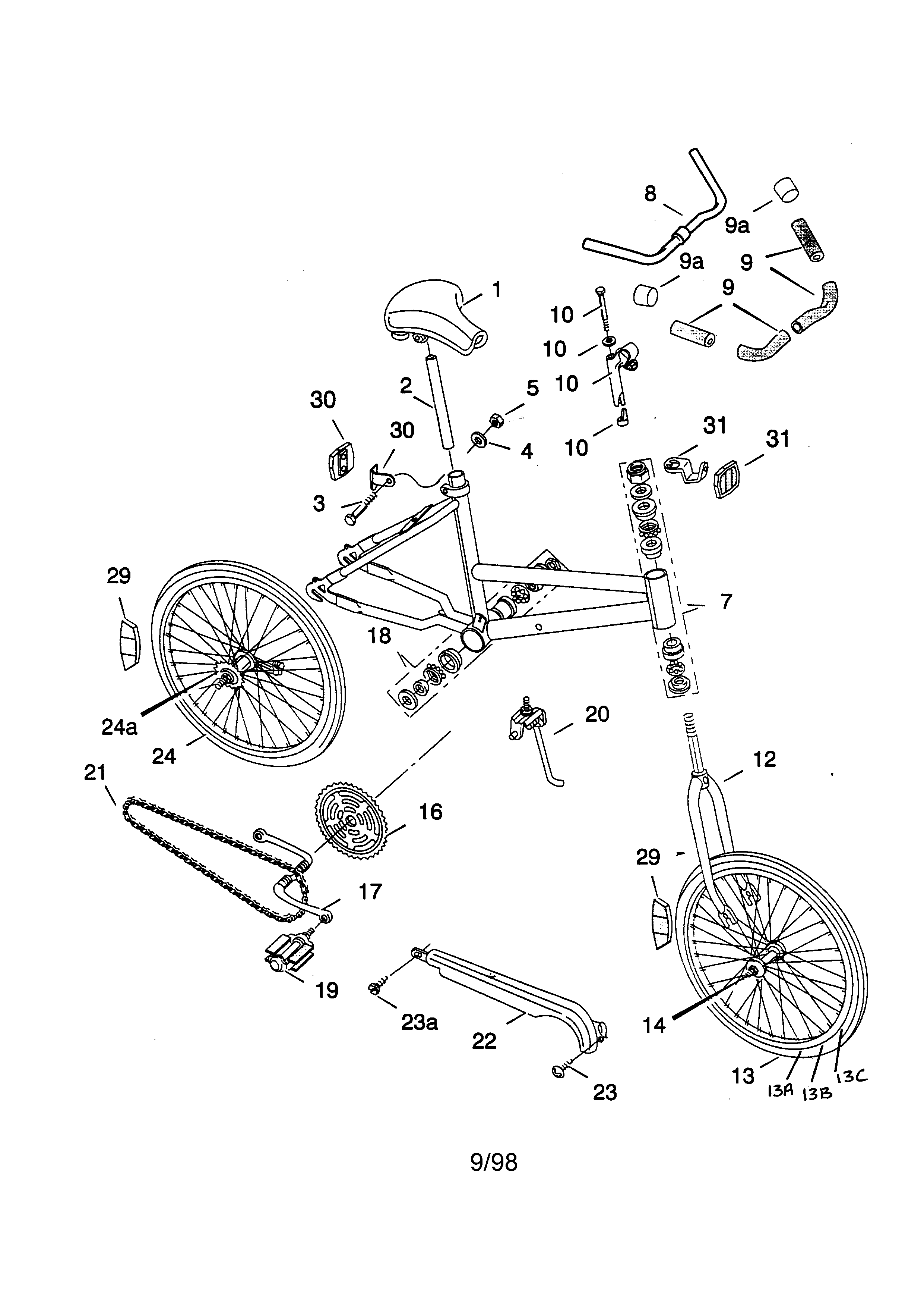 Ladies 24" cruiser