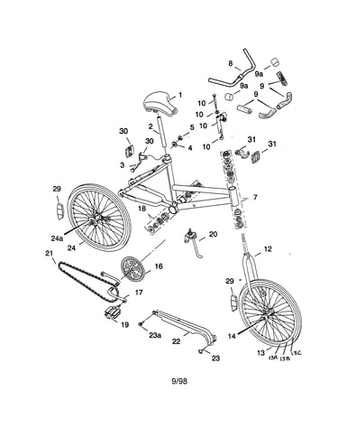 Ladies 24" cruiser