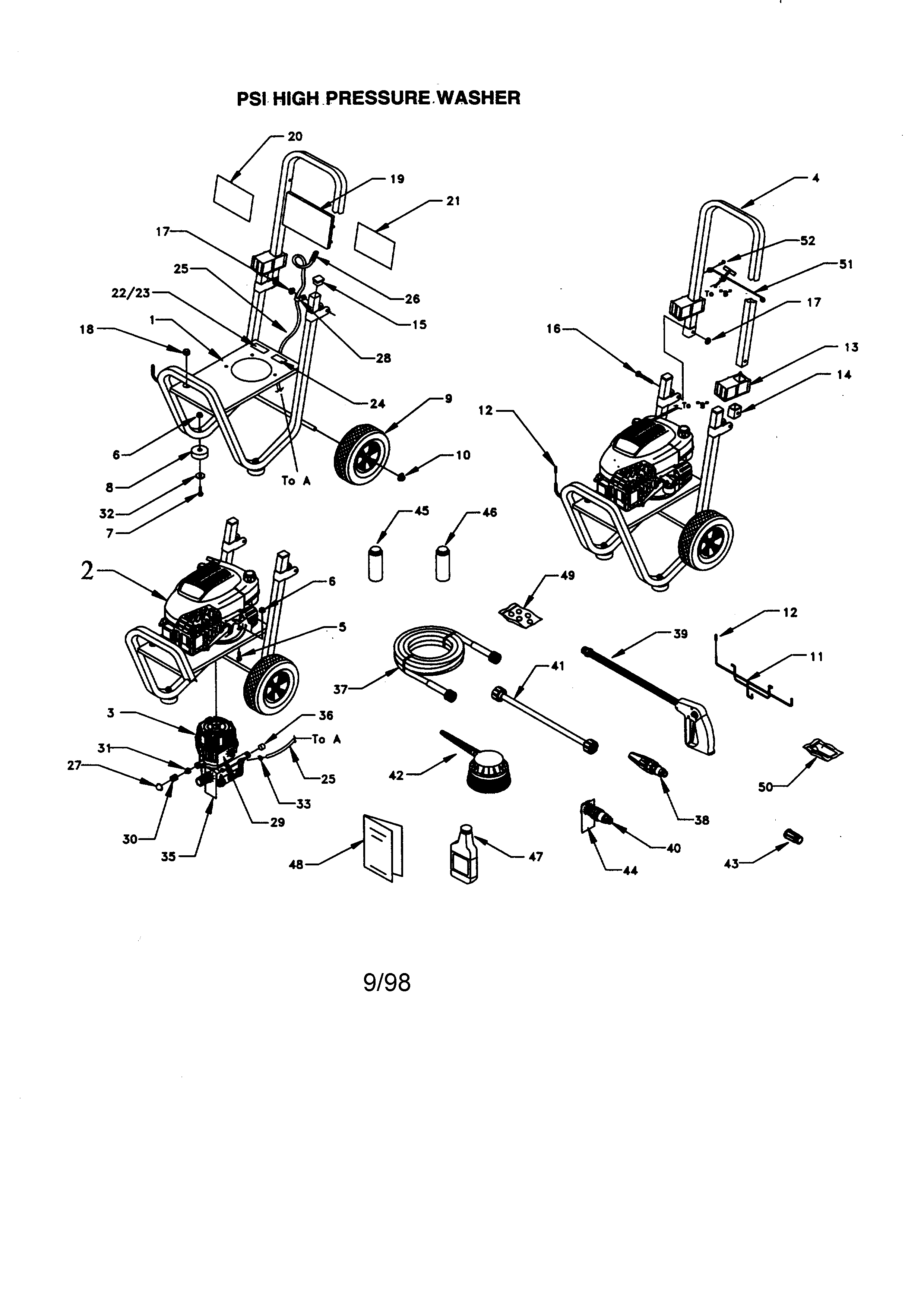 High pressure washer