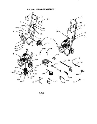 High pressure washer