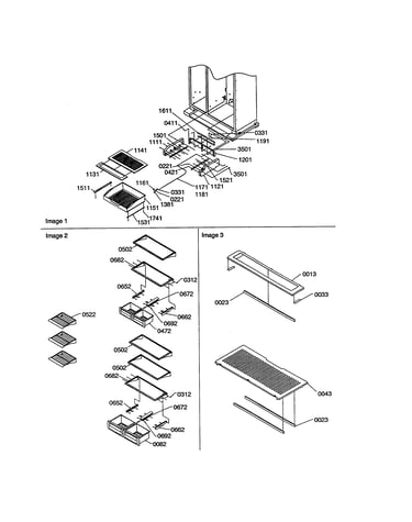 Shelving and crispers