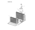 Amana RC05890A1D/PRC05890A1DA compressor assembly diagram