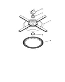 Lower washarm and strainer