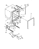 Tub and frame