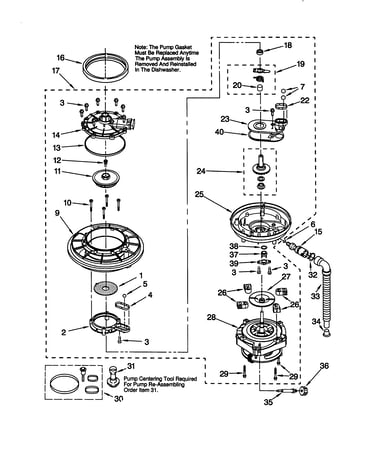 Pump and motor