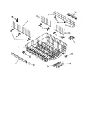 Upper rack and track